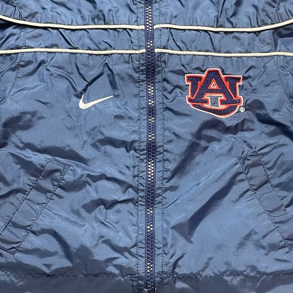 Nike Team Auburn Tigers Infant 24M Windbreaker Blue Zip Up War Eagle‎ **Read** - Picture 3 of 9